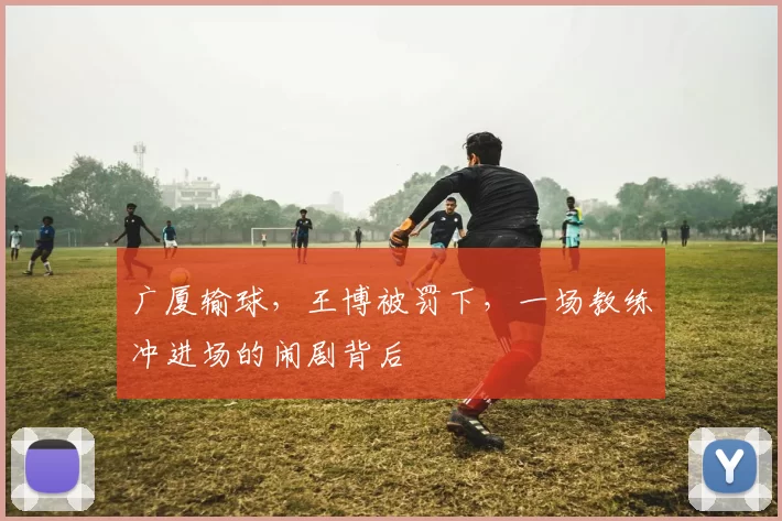 广厦输球，王博被罚下，一场教练冲进场的闹剧背后