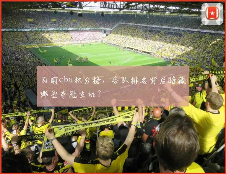 目前cba积分榜，各队排名背后暗藏哪些夺冠玄机？